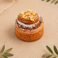 Roulé De Praliné De Avellana Con Caramelo Casero Salado